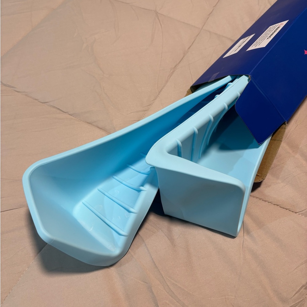 bathtub splash guard new Blue Silicone